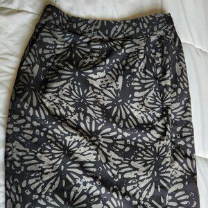 Shibori Charcoal Ripskirt XS, Length 3 - New